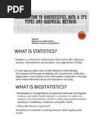 Biostatistics Classes PDF