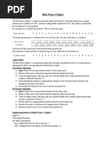 Rail Fence Cipher Program in Python Language