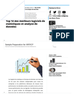 Top 12 Des Meilleurs Logiciels de Statistiques Et Analyse de Données