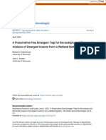 The Isot Ap For The Isotopic and Elemental Opic and Elemental Analysis of Emergent Insects