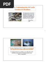 BLOQUE 4 PPT Contaminación Del Suelo. Gestion de Residuos