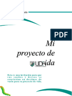 Mi Proyecto de Vida - UDH 2011