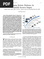 Emerging Robotic Platforms For Minimally Invasive Surgery