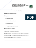 INFORME Embriología