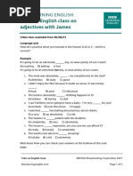 Gradable and Ungradable Adjectives Exercises