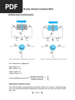 BJT - Examples & Solutions