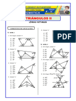 Ejercicios de Lineas Notables para Cuarto de Secundaria