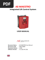 Ae-Maestro User Manuals