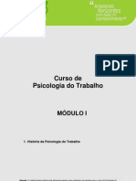 Historia Da Psicologia Do Trabalho