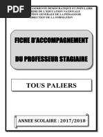 Fiches D'accompagnement Du Stagiaire