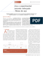 FRP Análise Numérica e Experimental