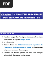 Chapitre 2 Analyse Spectrale