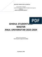 Ghidul Studentului Master 2023-2024