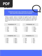 Exercícios Fluência