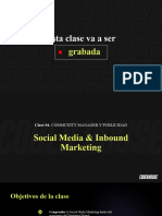 Clase 4 - Social Media - Inbound Marketing