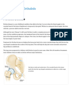 Perthes Disease - Legg-Calve-Perthes - OrthoInfo - AAOS