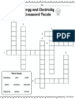 Energyand Electricity Crossword Puzzle Adobe Reader