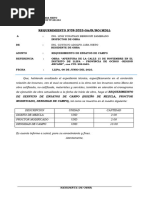 Requerimiento #09-2023 - Requerimiento de Ensayos de Campo