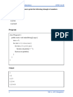 22MCAL28 - Java Programming Laboratory - Experiments