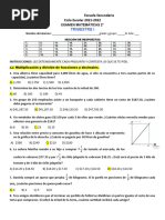 Examen Matematicas 2° Primer Trimestre (1314)