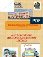 Clase 12 - Derecho de Participación y Control Vecinal - Las Relaciones Interinstitucionales y Conflictos de Competencias