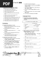 Unit 2 Standard Test B