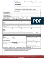 Formato Unico Fraccionamientos Con Clave de Registro