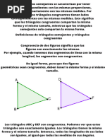 Triángulos Semejantes