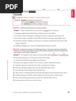 Gerunds Worksheet