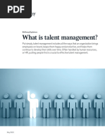 What Is Talent Management