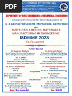 Invitation - ISDMME'23