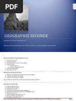 Cours de Geographie 2nde Apc 1 A.J.D