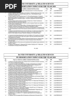 PG Dissertation Topics-2018