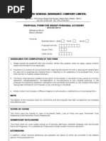 Group Personal Accident Proposal Form-1