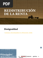 Redistribución de La Renta