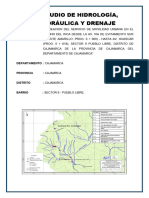 ESTUDIO DE HIDROLOGÍA, HIDRÁULICA Y DRENAJE - Docx M