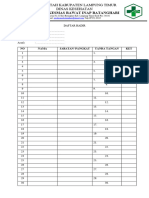 DAFTAR HADIR SOSIALISASI HAK &kewajiban