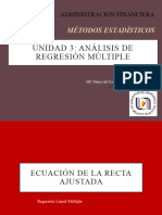 U3 Análisis de Regresión Múltiple