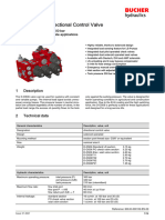 Load Sensing Directional Control Valve: 1 Description