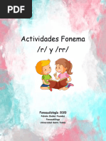 Cuadernillo Fonema R y RR