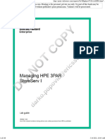 Managing HPE 3PAR StoreServ I Lab Guide