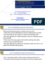 5.4 Error Handling in File Operations