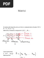 Matrici. Operatii Cu Matrici