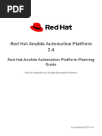 Red Hat Ansible Automation Platform-2.4-Red Hat Ansible Automation Platform Planning Guide-En-Us