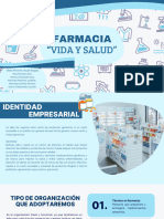 Presentación Farmacología Medicamentos Profesional Azul