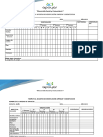 Formatos Plan de Sanemiento Uds