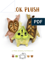 Korok Plush Sewing Pattern