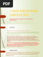 Cómo Ministrar Liberación