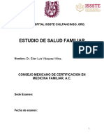 Estudio de Salud Familiar Mero Bueno Ya Terminado