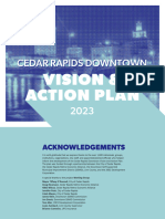 Cedar Rapids Downtown Vision and Action Plan, 2023